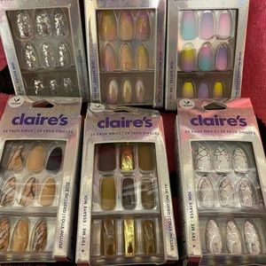 Claire’s brand press on nails